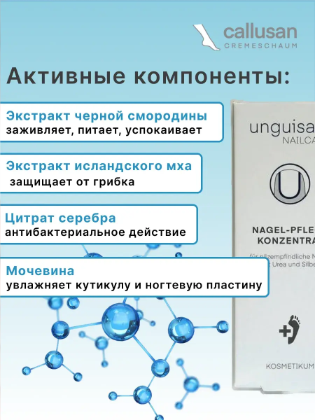Callusan Настойка для ногтей "Унгизан" 30 мл